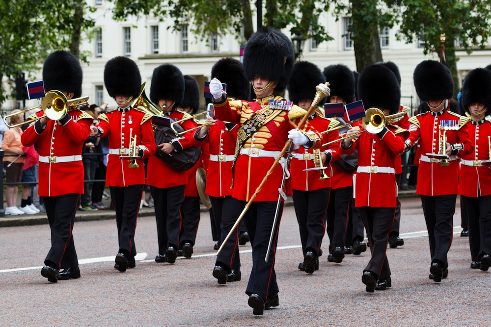 cambio guardia londres