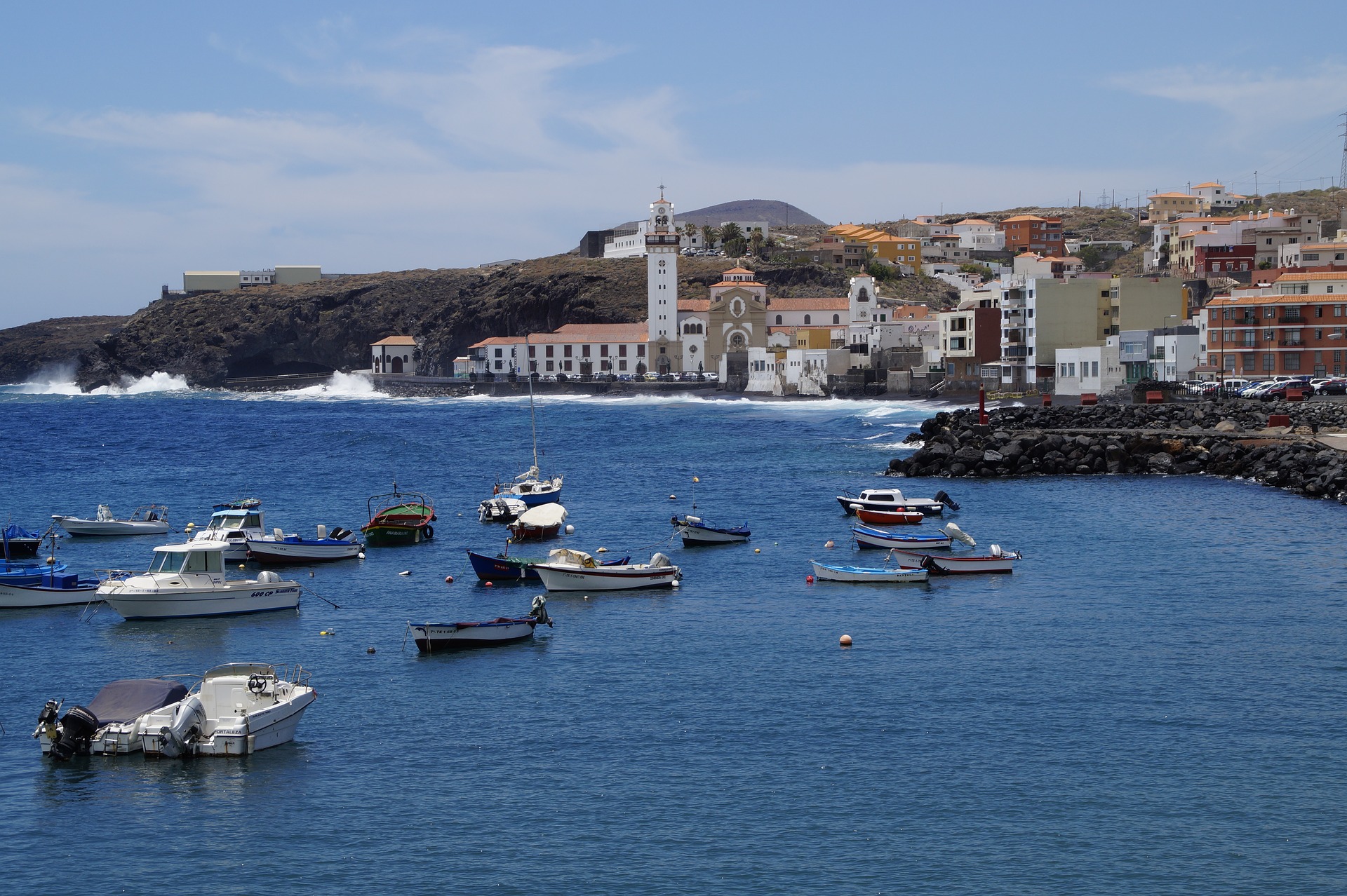 Panorámica de Candelaria, en Tenerife