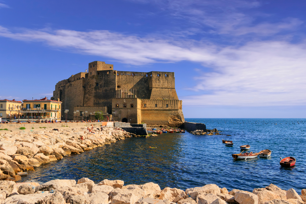 El Castillo del Huevo visto desde la costa