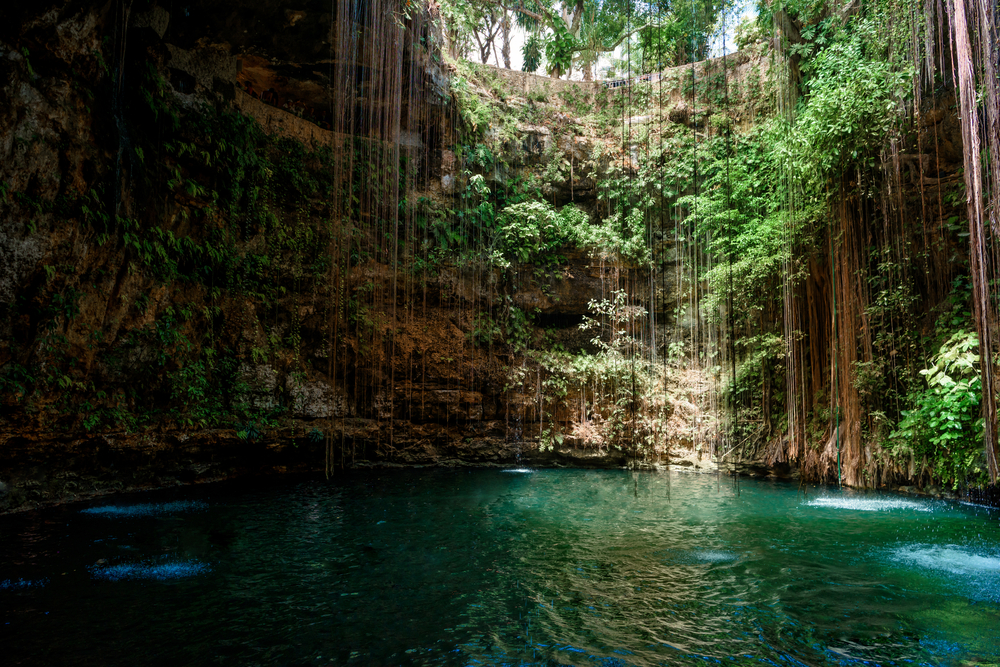 Cenote en Cancún