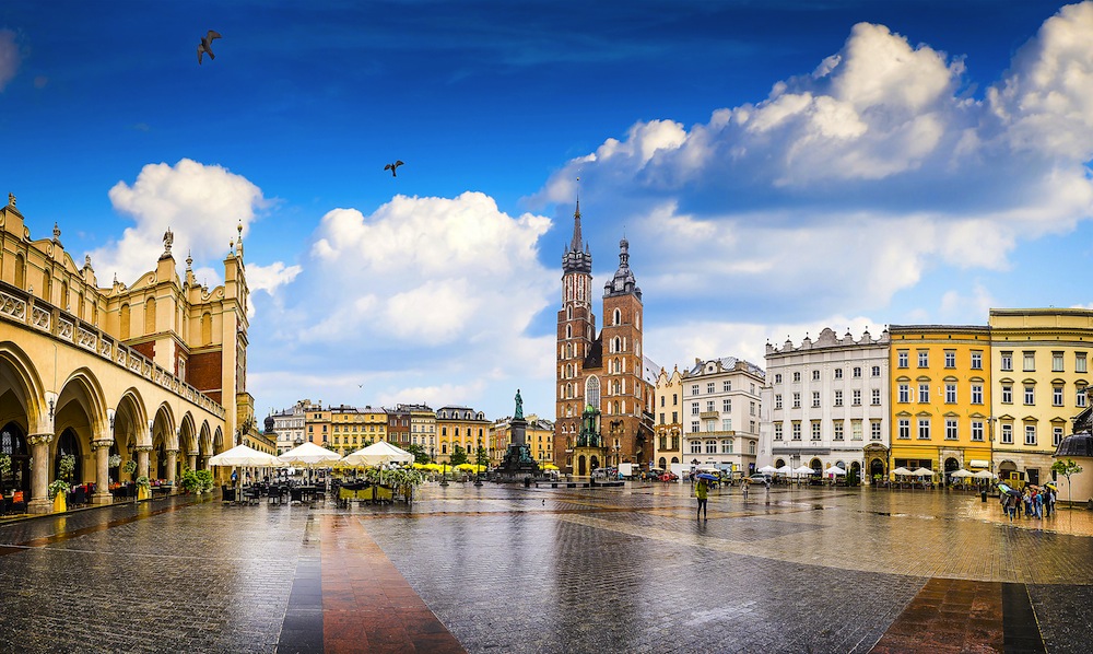 centro historico cracovia