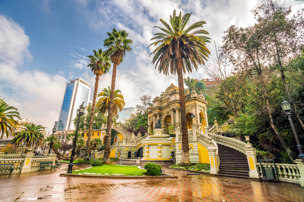 Cerro de Santa Lucía - Santiago de Chile