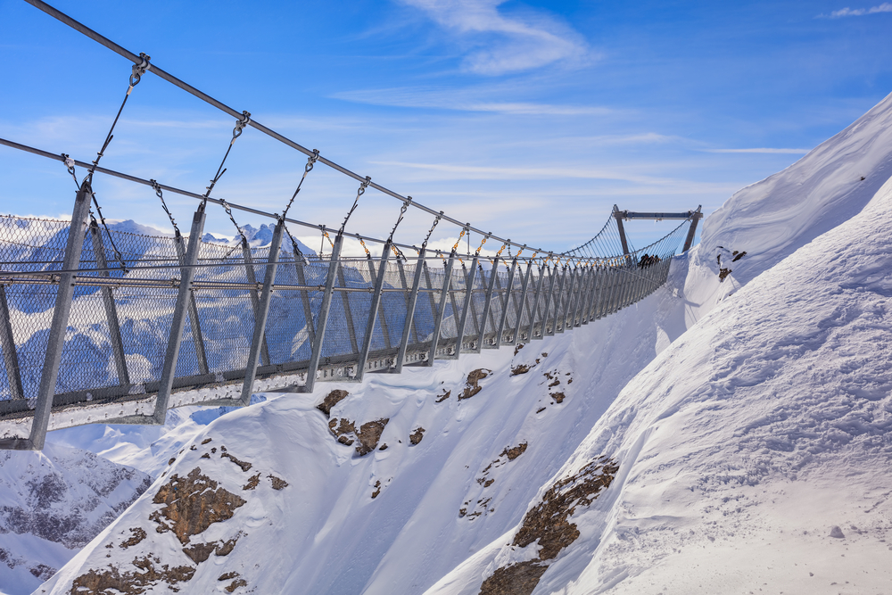 Cliff Walk del Monte Titlis - Suiza