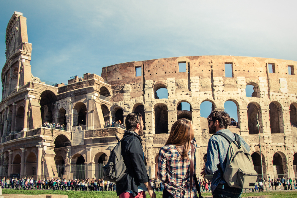 El Coliseo romano, una de las mayores atracciones. 