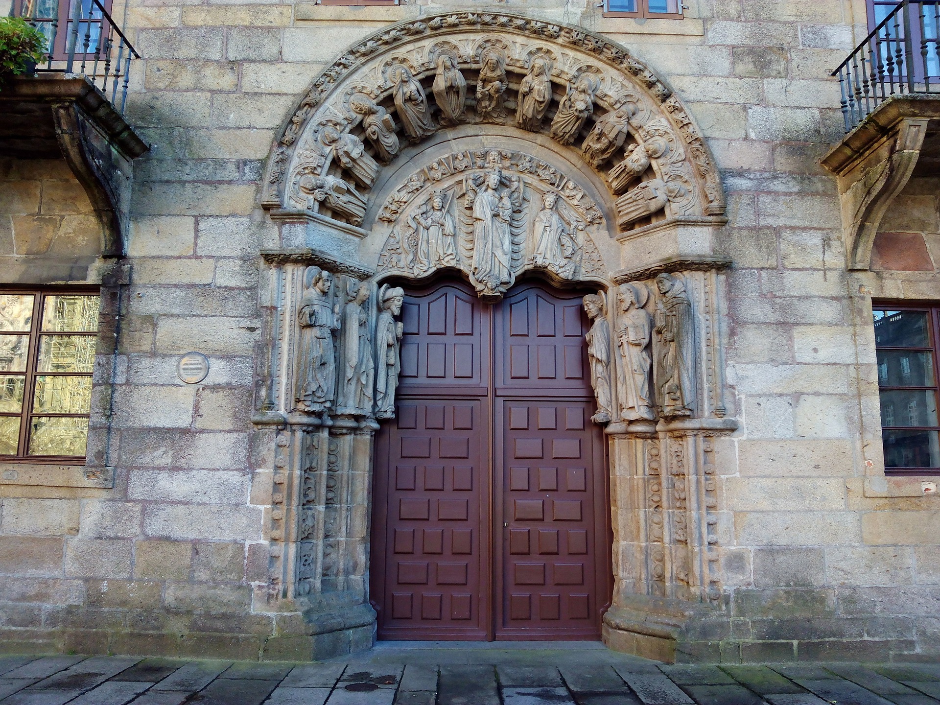 Colegio de San Jerónimo, en la Plaza del Obradoiro