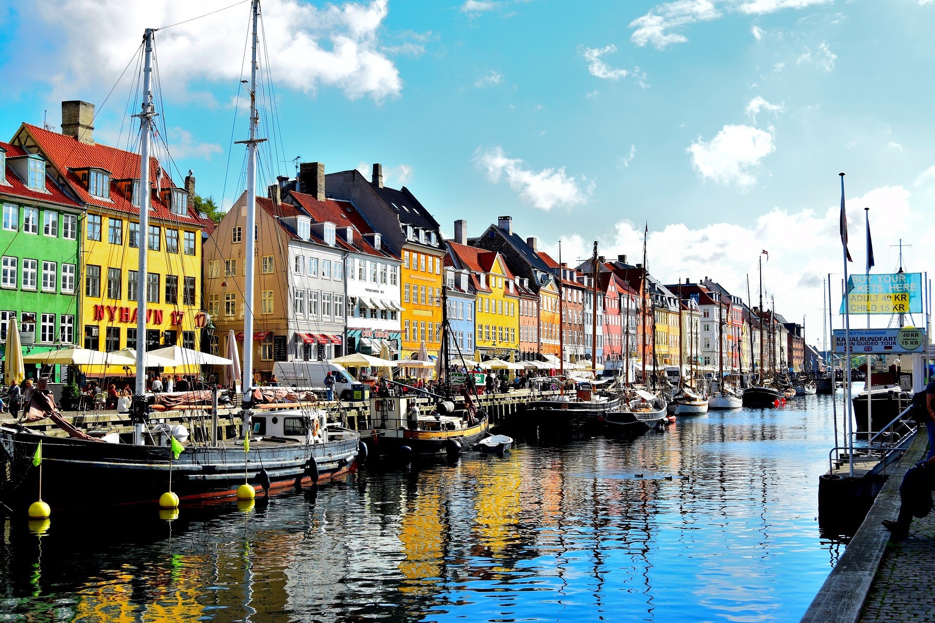 Nyhavn, en Copenhague