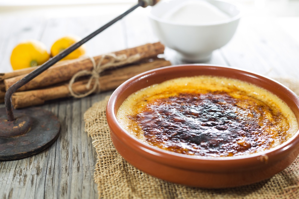 Crema catalana - postre tradicional