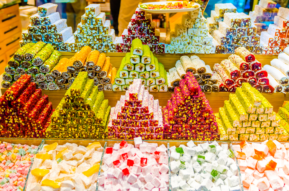 Delicias turcas y caramelos, Gran Bazar - Estambul