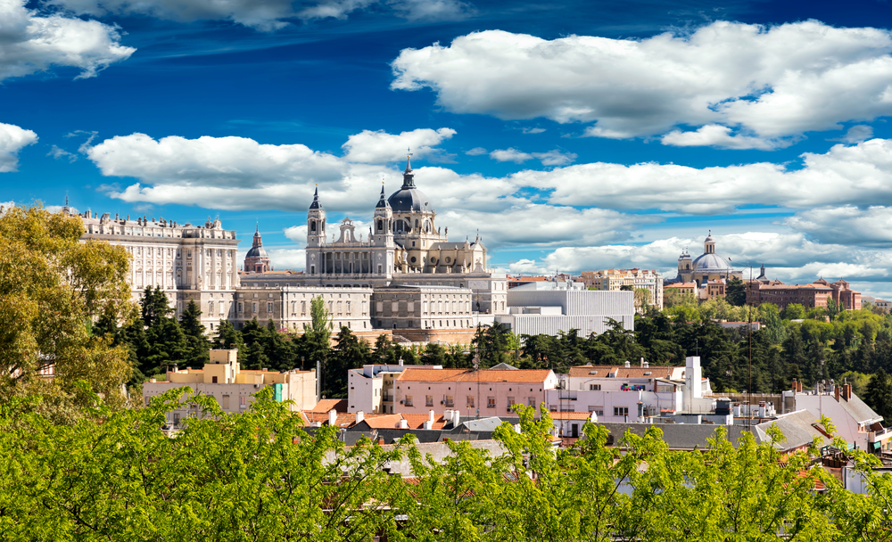 Día soleado en Madrid