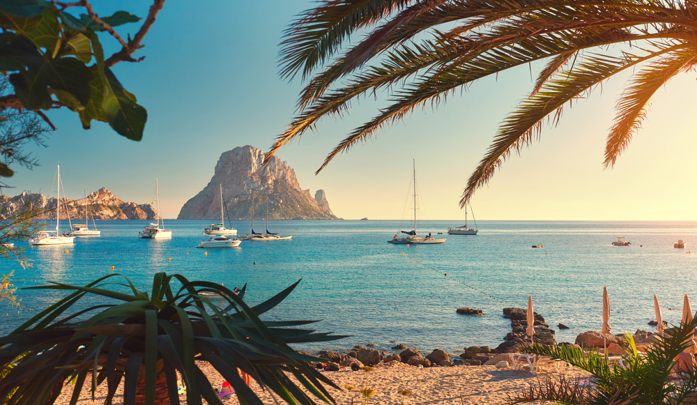 Islote de Es Vedrá, desde Cala d'Hort