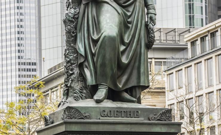 Monumento a Goethe en Frankfurt