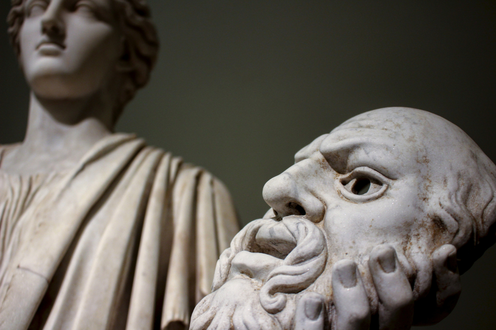 Esculturas en el Museo Arqueológico Nacional de Nápoles