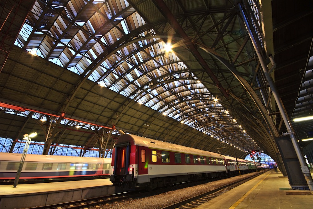 estacion tren praga