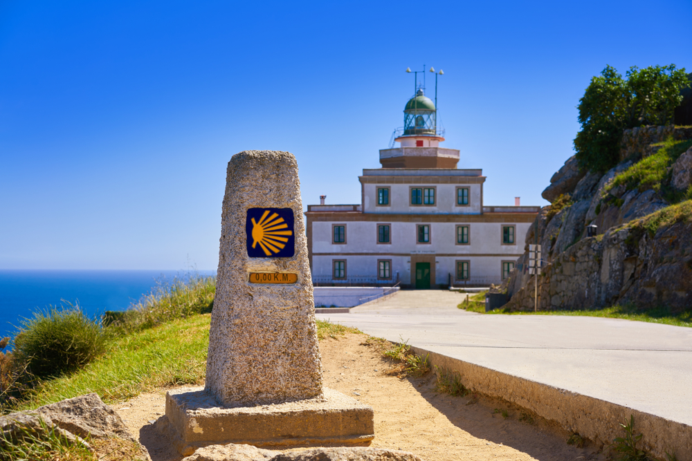 Faro de Finisterre, cerca de Santiago de Compostela