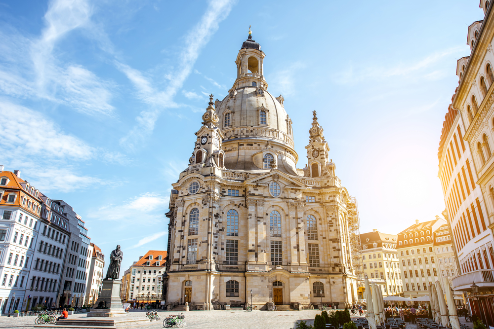 Frauenkirche, Dresde, cerca de Praga