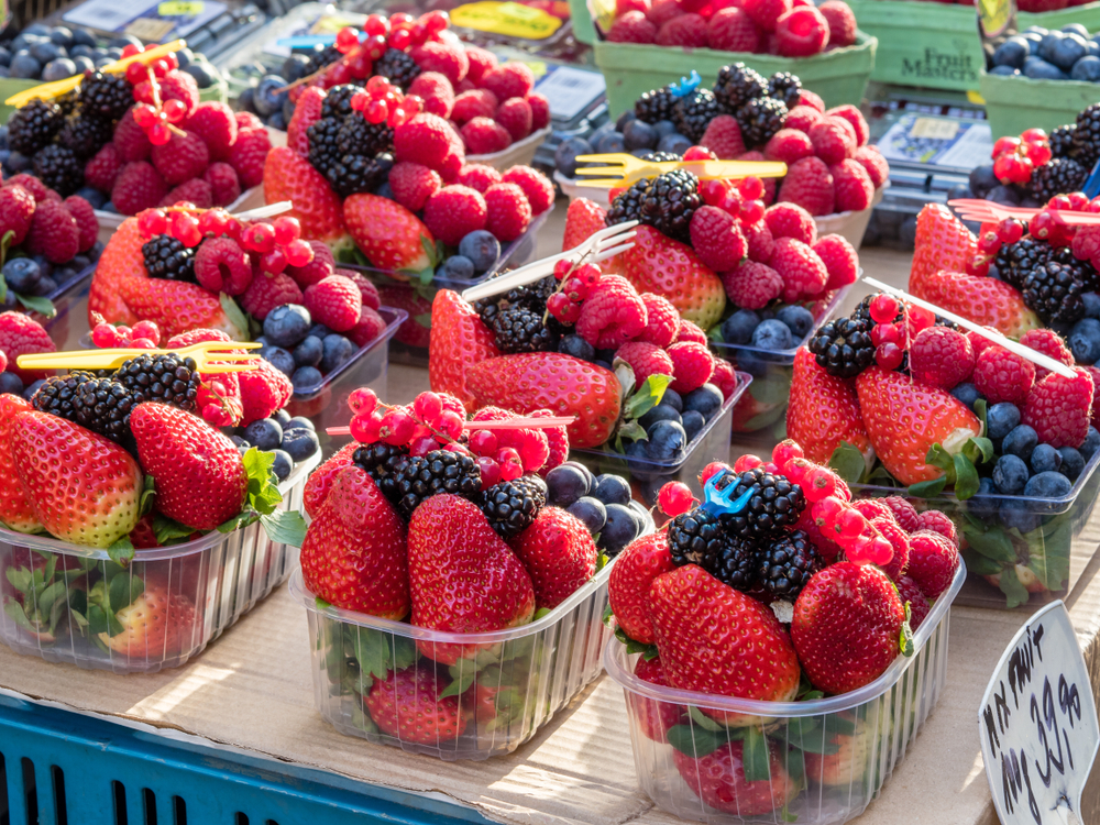 Frutas en el Mercado de Havelská, Praga