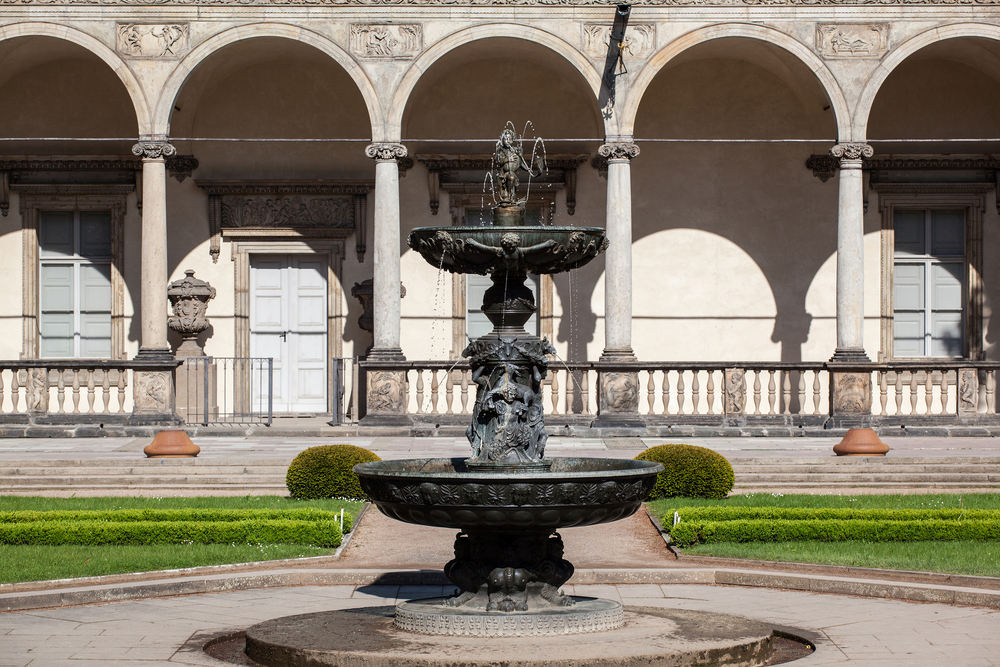 Fuente Cantarina del Jardín Real de Praga