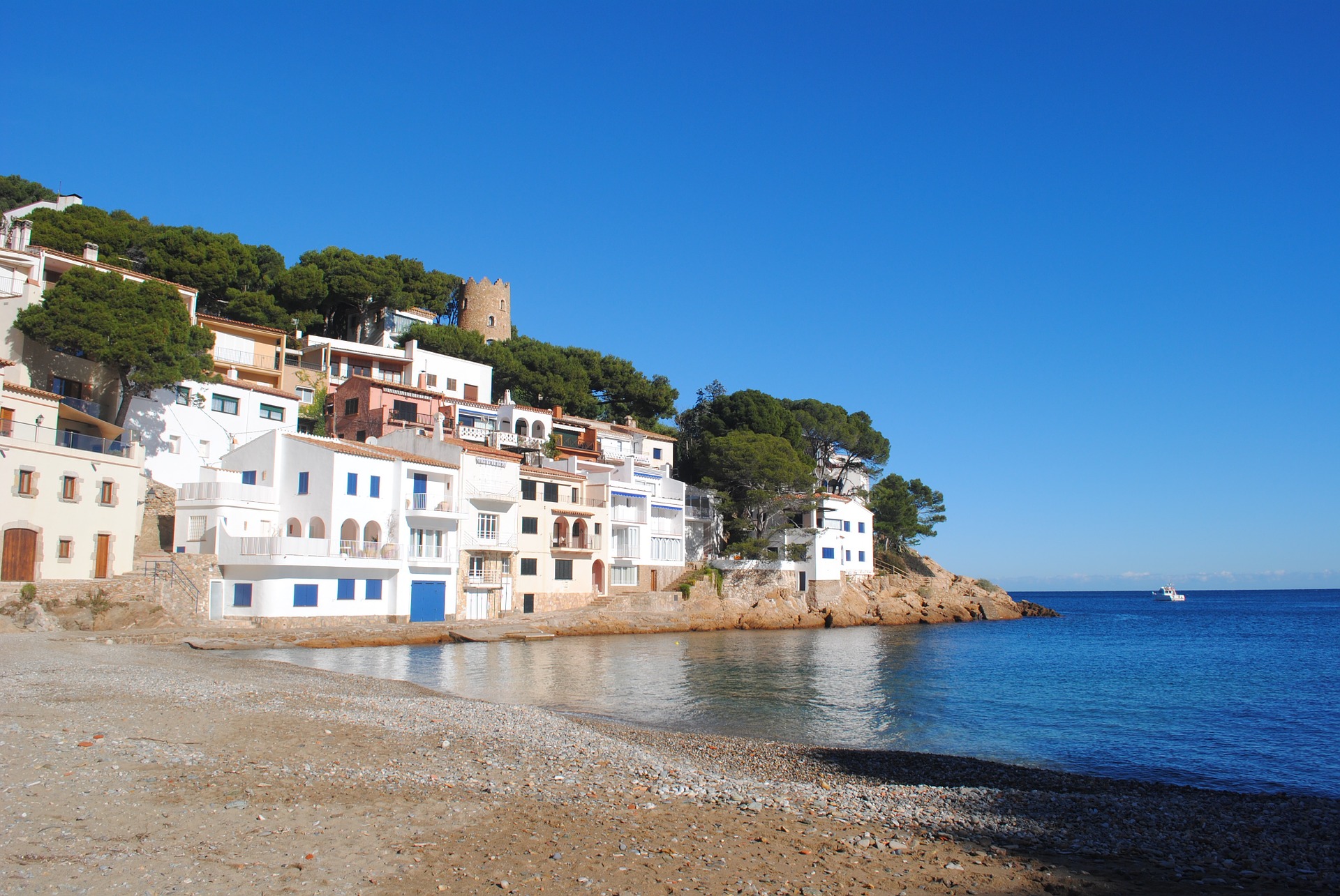 Begur, en la Costa Brava, cerca de Girona