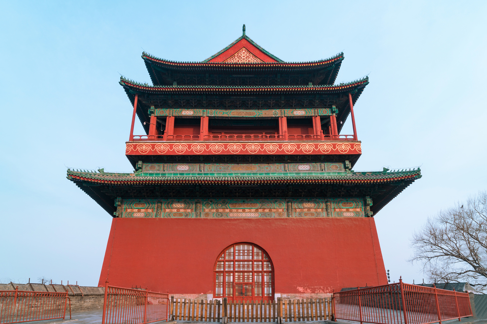Torre del tambor en Pekín 