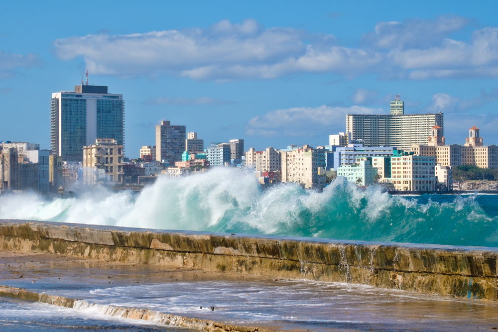 Malecón en La Habana