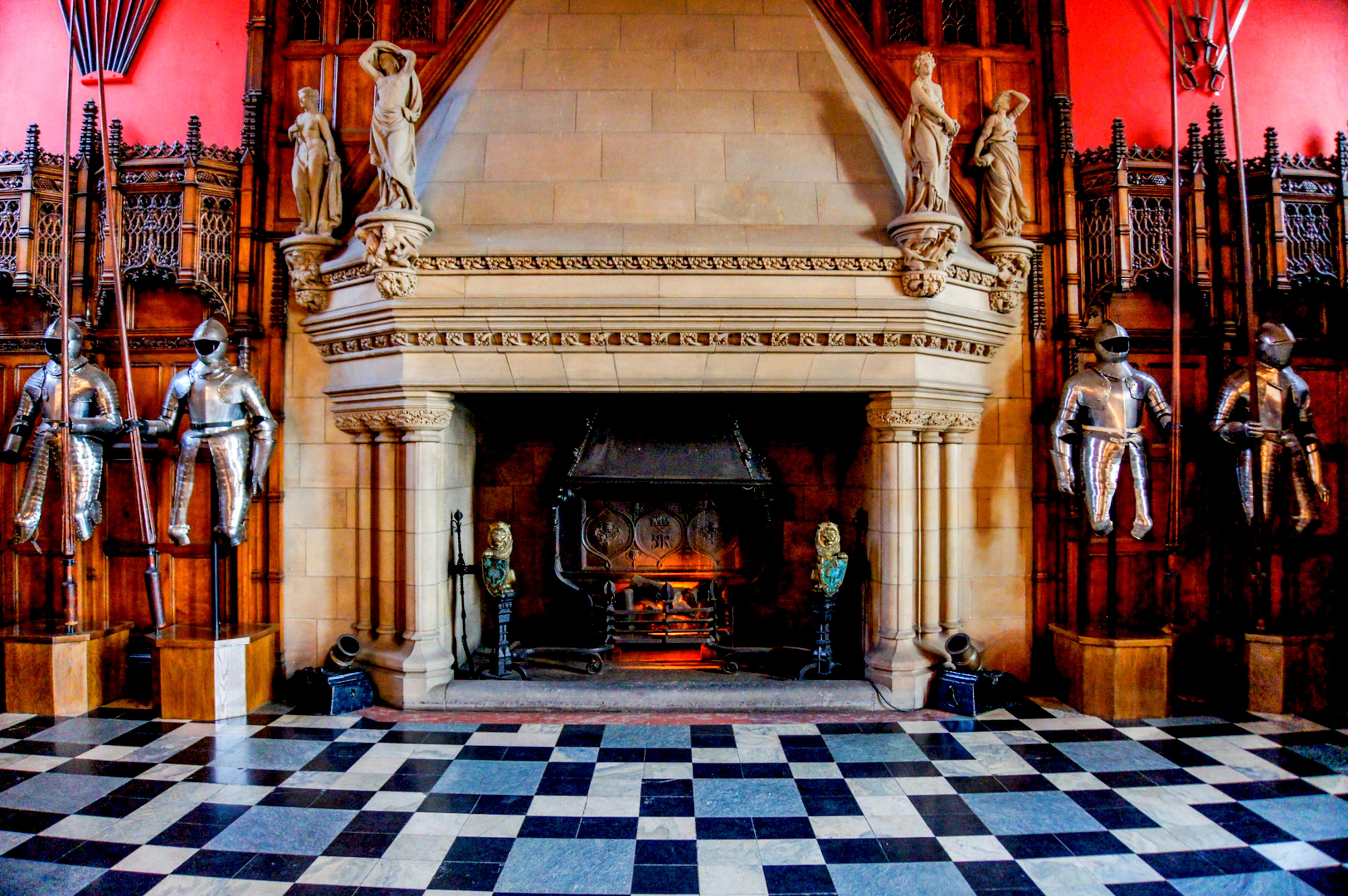 Hall del Castillo de Edimburgo