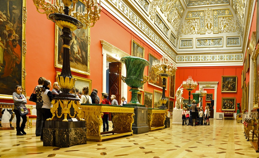 interior museo hermitage