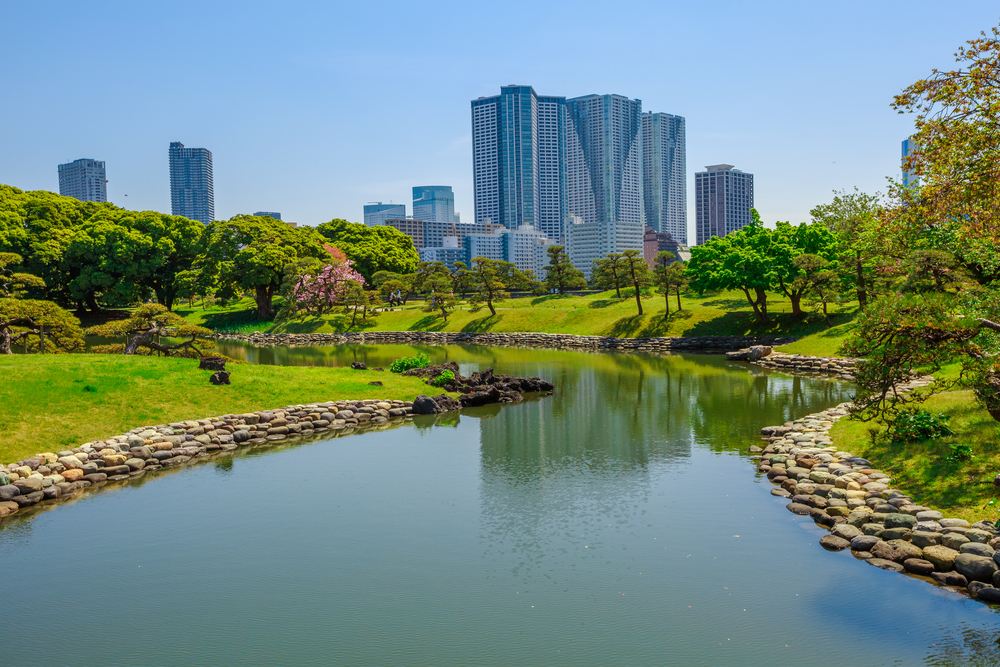 Jardín Hama Rikyu