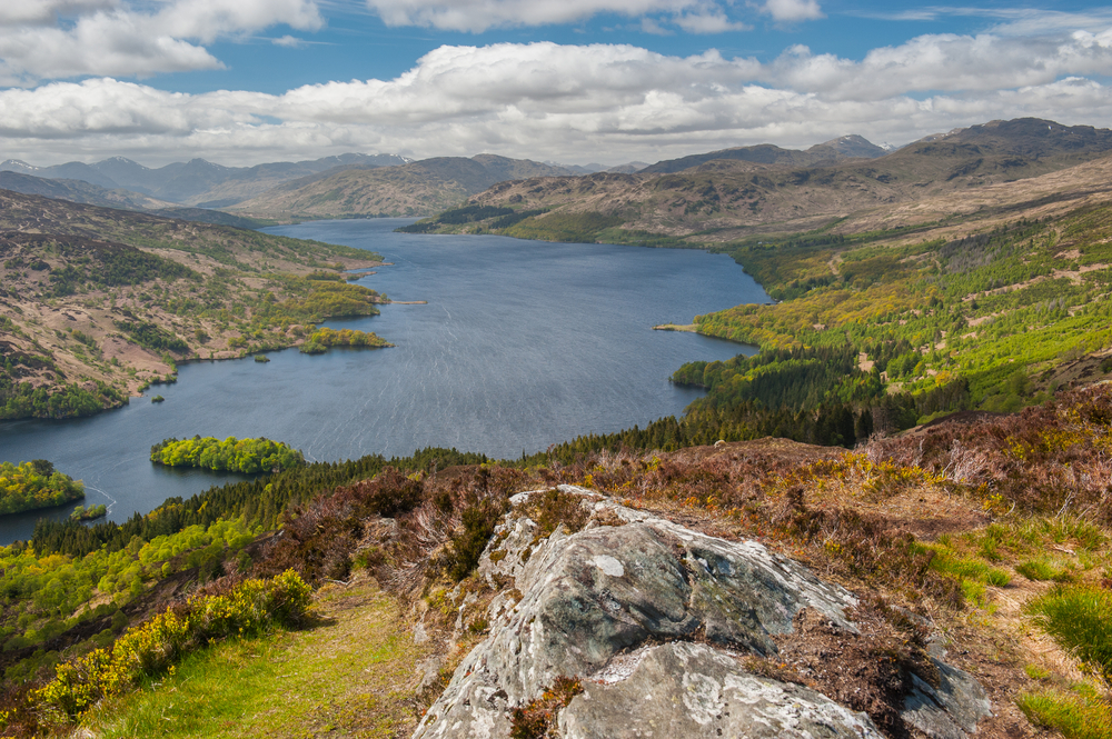 Lago Katrine, The Trossachs, Edimburgo