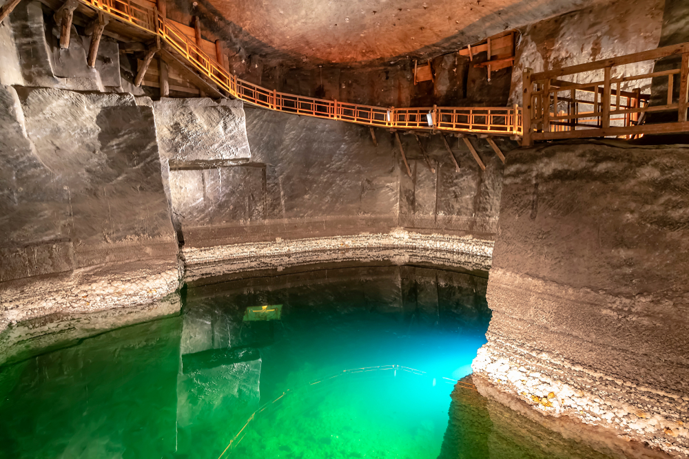 Lago subterráneo de las Minas de Sal