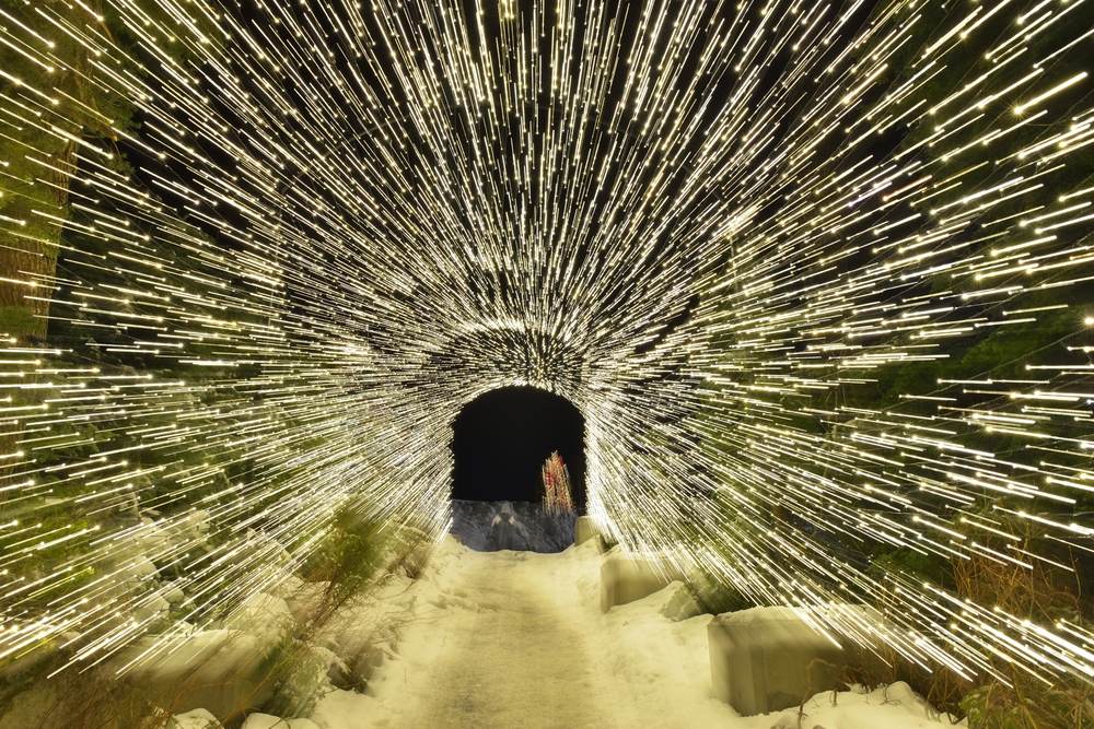 Light Walk en Grouse Mountain