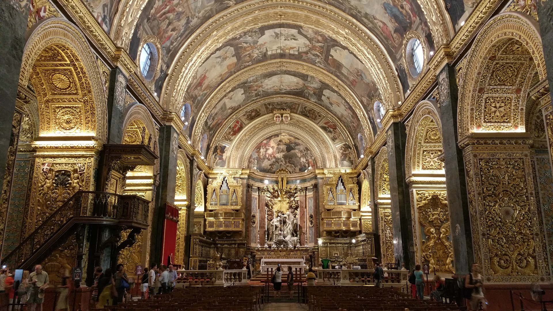 Concatedral de San Juan, en Malta