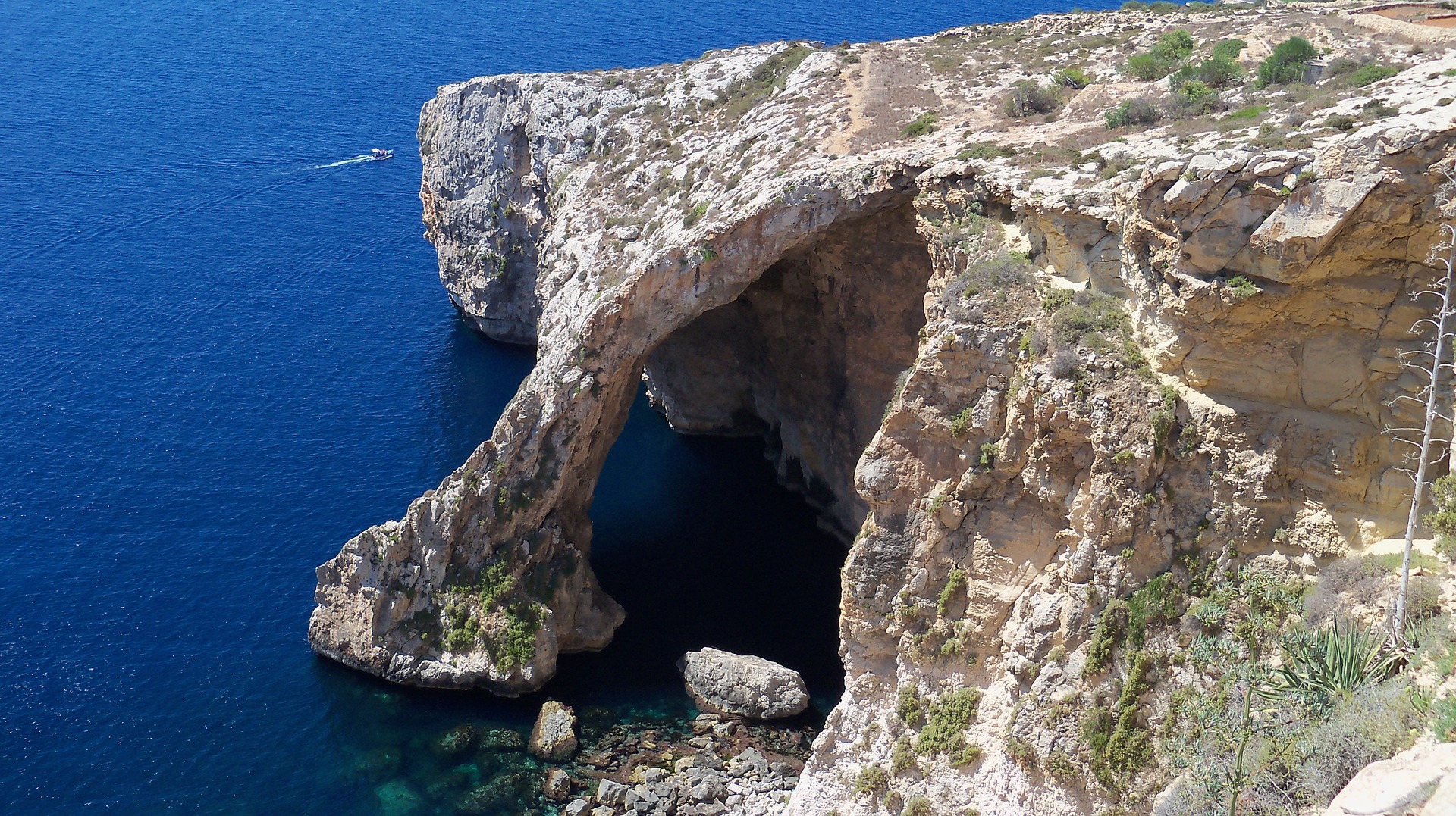 Gruta Azul, en Malta