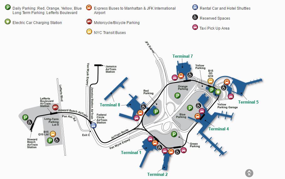 Resultado de imagen de aeropuerto JFK