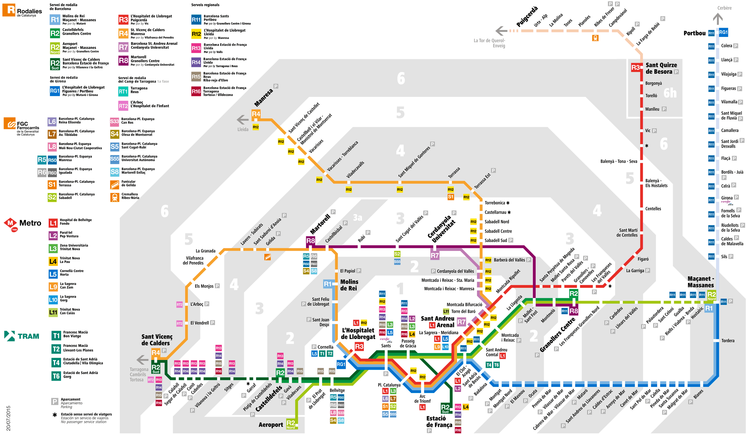 Barcellona Linea Ferroviaria Sulla Mappa Mappa Della Linea | Porn Sex ...