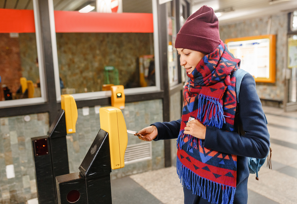 Máquinas para validar billetes en Praga