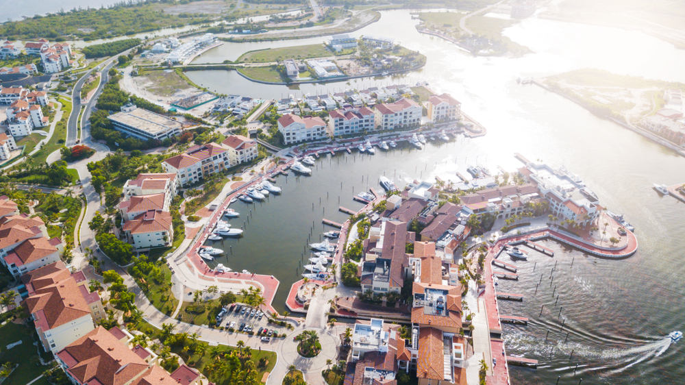 Panorámica de Marina Cap Cana