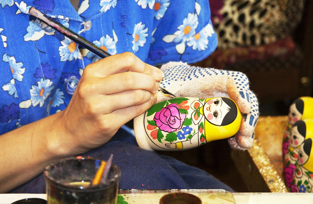 Las Matryoshkas, uno de los emblemas de Rusia.