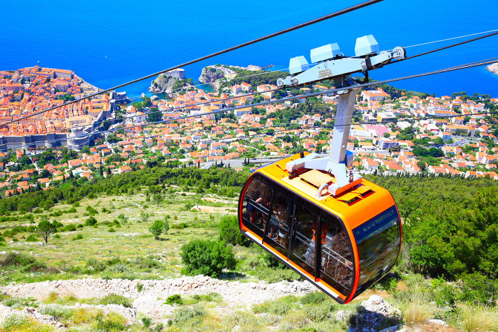 Monte Srd y el teleférico - Dubrovnik