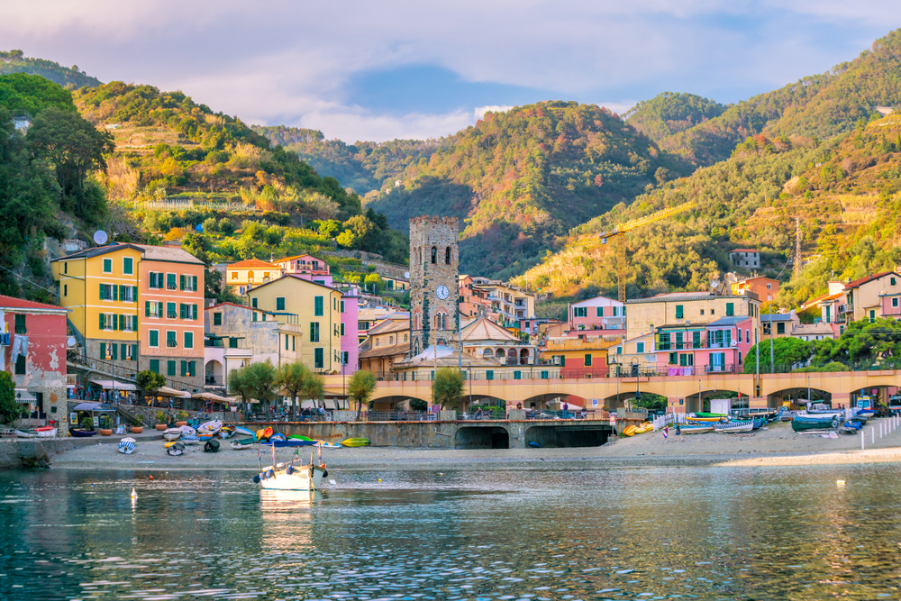 Perspectiva del pueblo de Monterosso