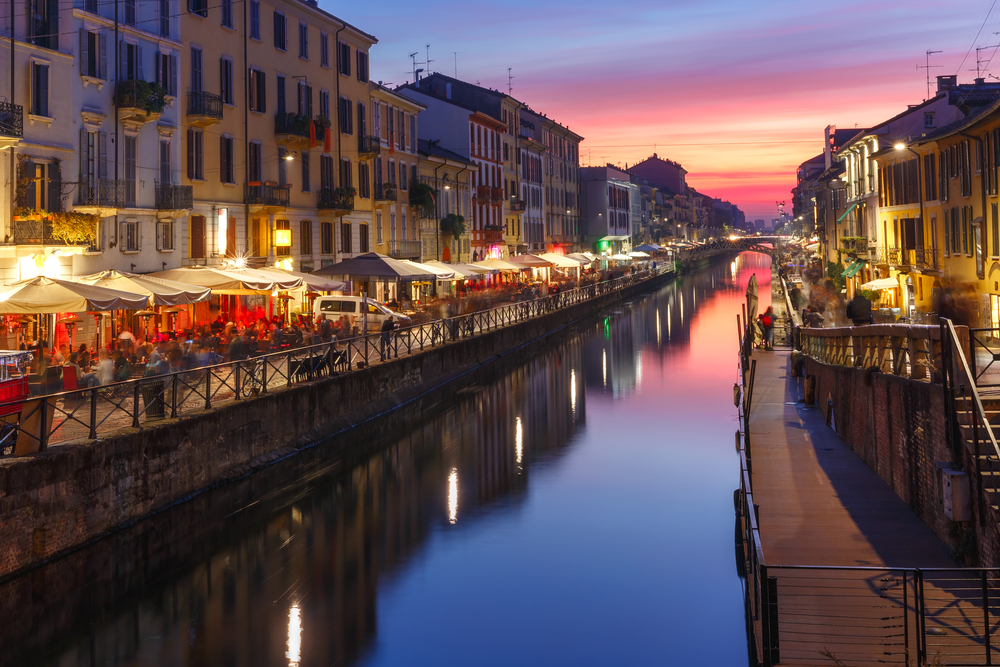 Barrio Navigli - Milán