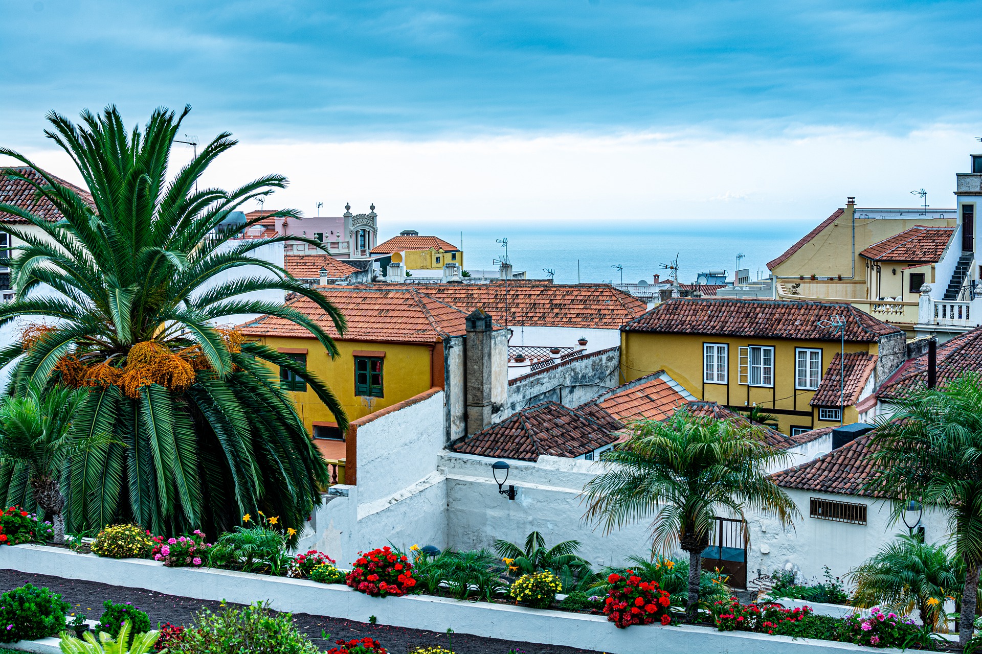 Tejados en la Orotava, Tenerife 