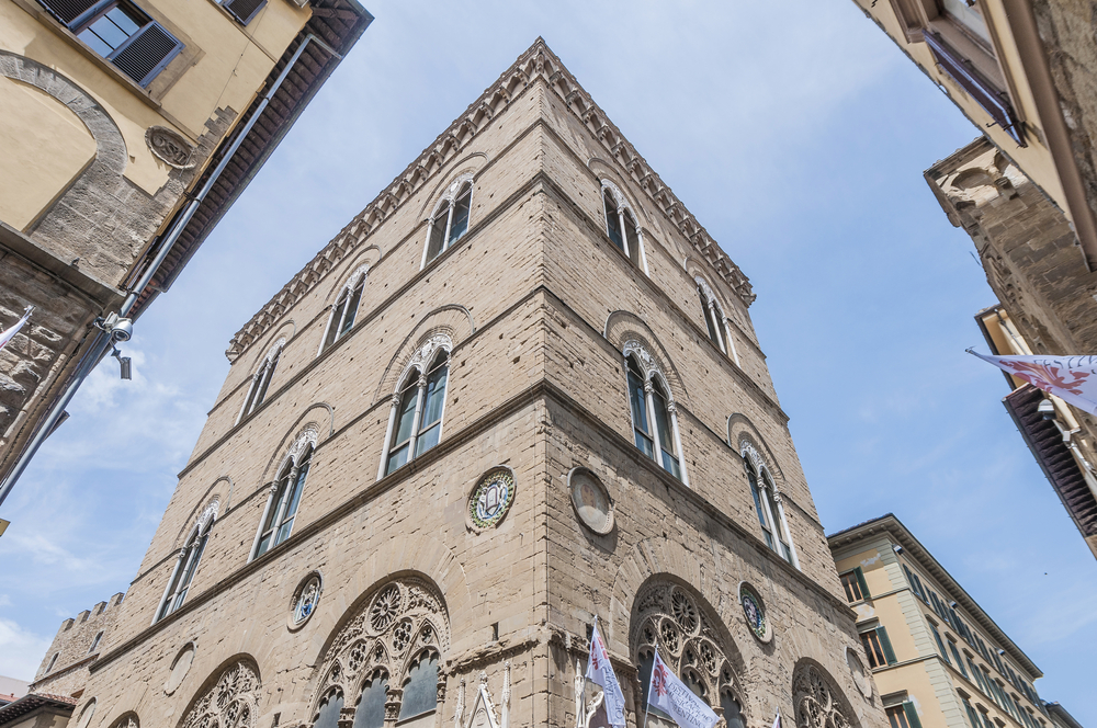 Perspectiva de la Iglesia de Orsanmichele