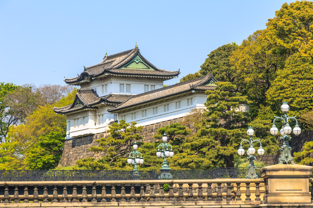 Palacio imperial del período Edo en Tokio.