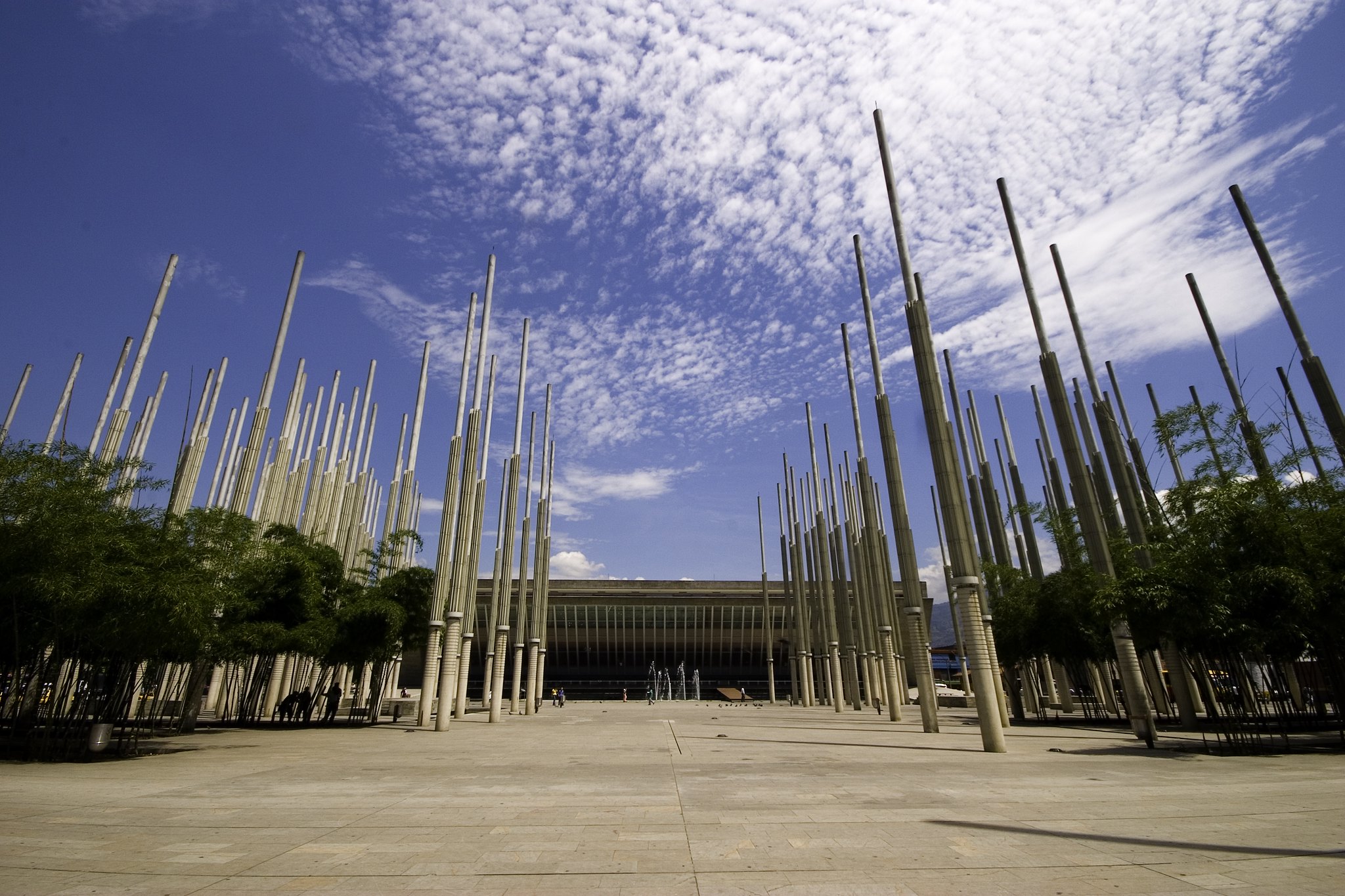 Parque de las Luces en Medellín