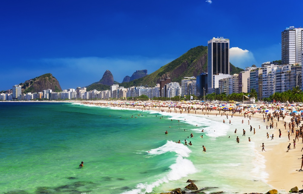 Copacabana Playas De Rio De Janeiro Mapa