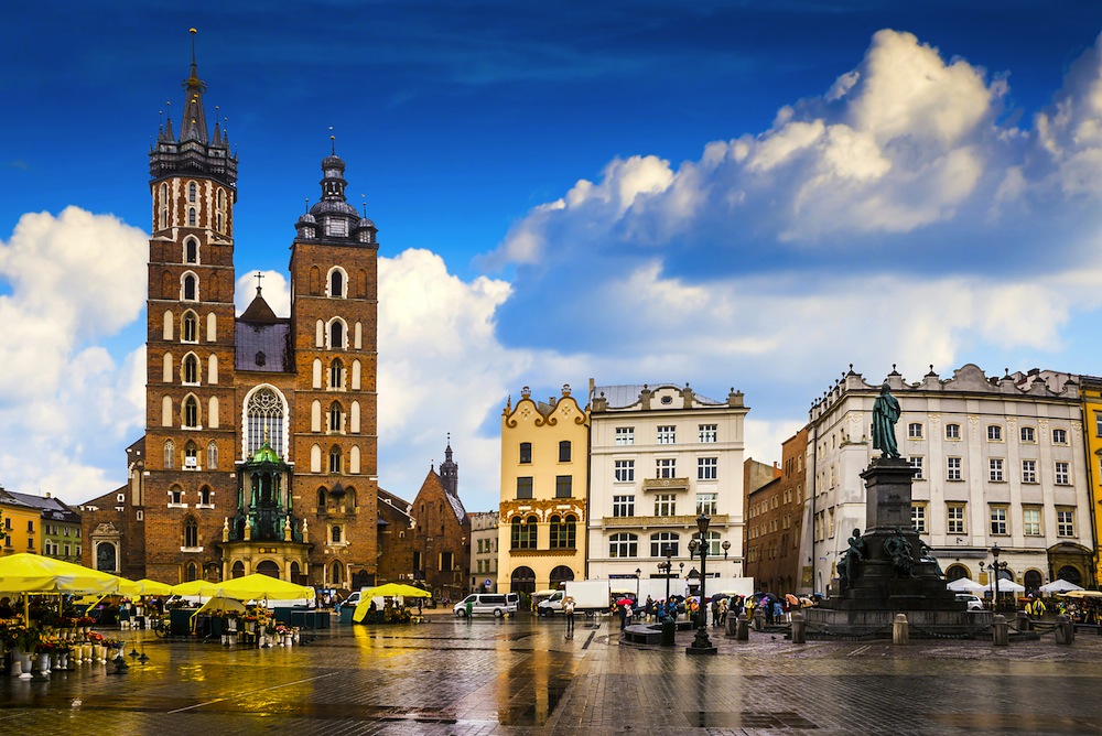 Plaza del Mercado - Cracovia