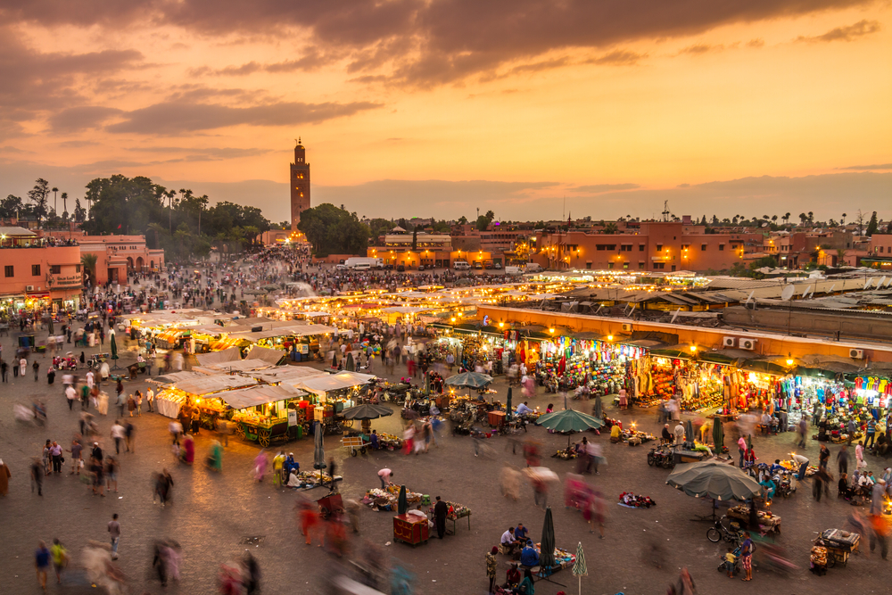 Plaza de Djemaa el Fna - Marrakech