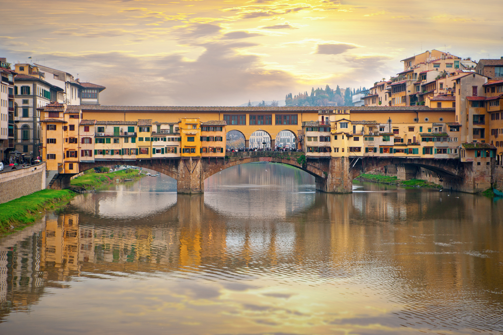 Ponte Vecchio en Florencia