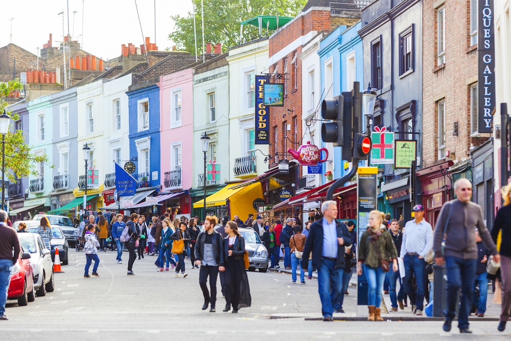 Locación conocida de la película Notting Hill