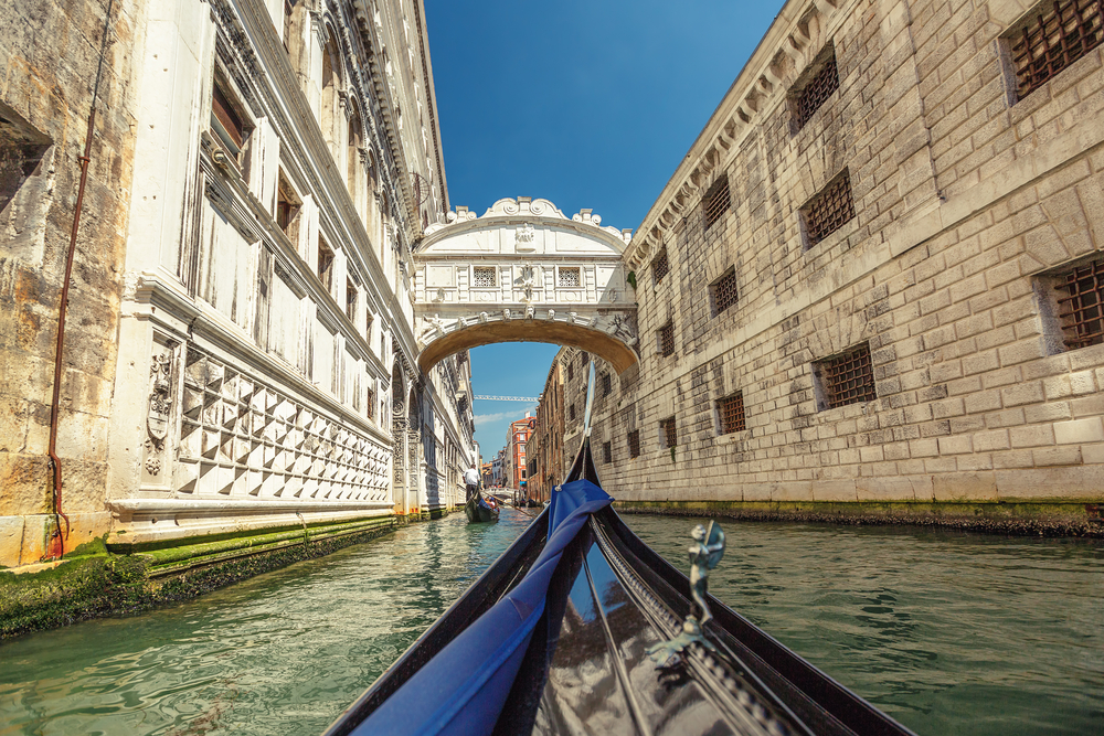 Puente de los Suspiros de Venecia